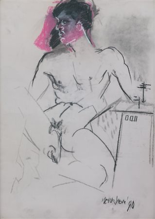 KLAUS KARL MEHRKENS Senza titolo, 1990