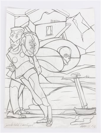 VALERIO ADAMI Piccolo Hotel di campagna, 2012