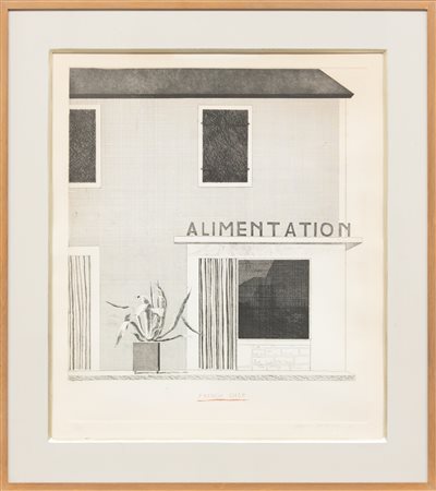 DAVID HOCKNEY French Shop, 1971