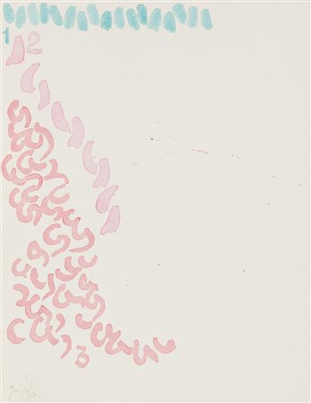 GIORGIO GRIFFA Tre segni, 2002