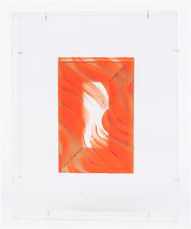 CARLA ACCARDI Segni arancio, 1967