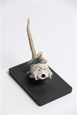 DANIEL SPOERRI Mann mit rotem Hut, 2005