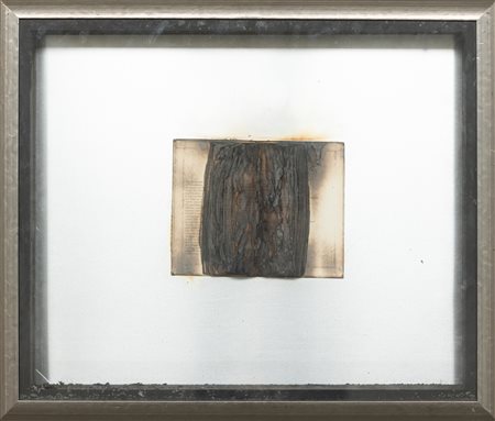 BERNARD AUBERTIN Livre brulè, 1974