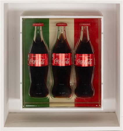 GIORGIO GOST Bibite con resina, capsula del tempo, 2021