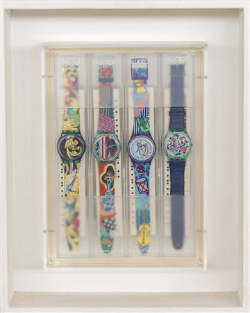 GIORGIO GOST Orologi con resina, capsula del tempo, 2021