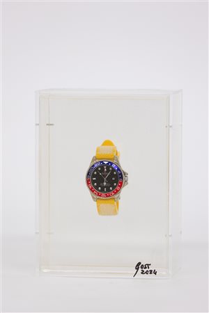 GIORGIO GOST Orologio con resina, capsula del tempo, 2024