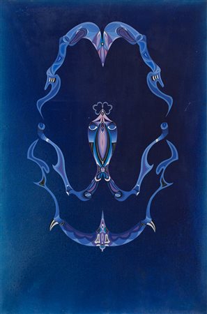 FRANCO BORGA La figura dell'enigma, 1976