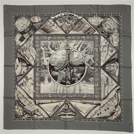 Hermès - Foulard Au Son Du Tam-Tam, 1997