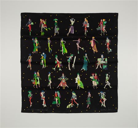 Hermès - Foulard 70 Les Parisiennes , 2012