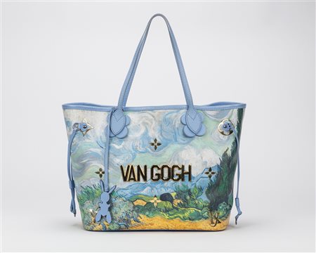 Louis Vuitton - Borsa Neverfull Jeff Koons Van Gogh, 2017