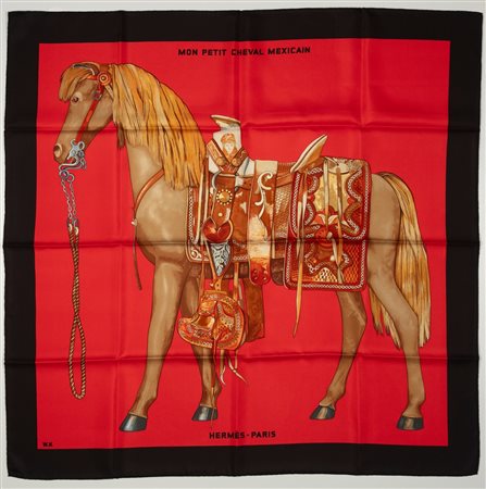 Hermès - Foulard Mon Petit Cheval Mexicain, 2009