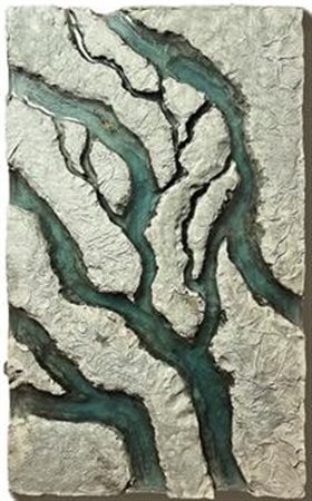 MALNATO torino (TO) 1985 Rotte #12 2023 cemento resina e fimo...