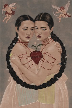 GATTO LUCREZIA SOFIA Milano (MB) 1997 Le Amanti 2025 Disegno digitale con...