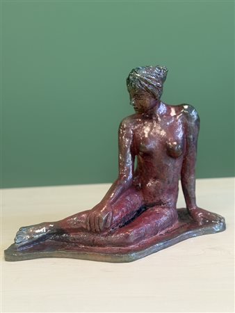 ROBERTI ANNAMARIA TARANTO (MB) 1970 Silenzi di fuoco 2024 Scultura in raku...