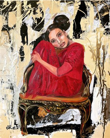 ROBERTI ANNAMARIA TARANTO (MB) 1970 Senza titolo 2023 Tecnica mista: colori...