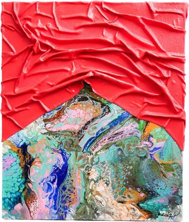 BAGA MARCO Saronno (Varese) L’Attrice 2024 Tecnica Mista su Tela...