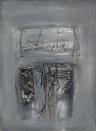 Emilio Scanavino (Genua/Genova 1922 - Mailand/Milano 1986) Senza titolo,...