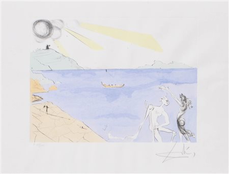 Salvador Dalì (Figueras 1904 - 1989) The Laurels of Happiness,...