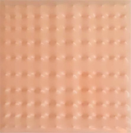 Enrico Castellani (Castelmassa 1930 - Viterbo 2017) Estroflessione,...