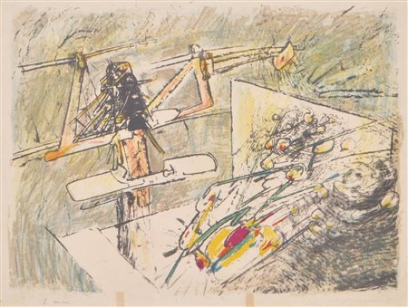 Roberto Matta (Santiago de Chile 1911 - Civitavecchia 2002) L'Exitateur,...