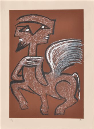 Roberto Matta (Santiago de Chile 1911 -Civitavecchia 2002) Centauro...