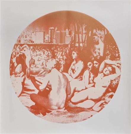 Alex Mlynarcik (1934) Palm Beach (Metamorphoses I, 1979;Monotipo su...