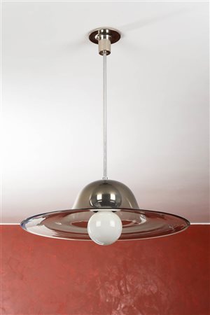 Venini Murano (attribuito/Zugeschrieben) Lampadario a sospensione;Vetro e...