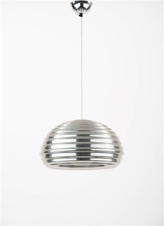 Achille e Pier Giacomo Castiglioni Lampadario Splügen Bräu, 1961;Acciaio...