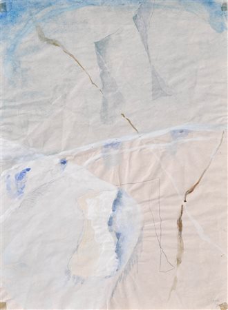 Mario Raciti (Mailand/Milano 1934) Senza titolo, 1980;Tecnica mista su carta,...