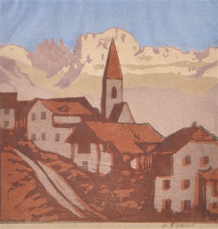 Max Sparer (Söll, Tramin/Termeno 1886 - Bozen/Bolzano 1968) Santa...