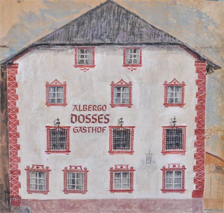 Hans Prünster (Riffian/Rifiano 1907 - Bozen/Bolzano 2005) Bozzetto per...