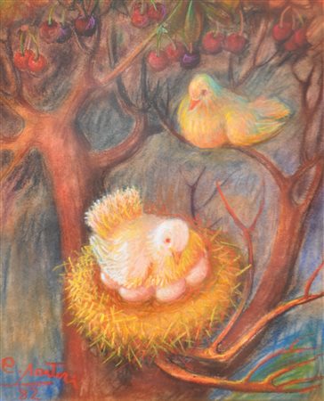 Carlo Sartori (Ranzo di Vezzano 1921 - Trient/Trento 2010) Primavera,...