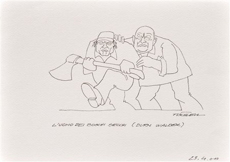 Peppi Tischler (Latsch/Laces 1942 - lebt in Meran/vive a Merano) L’uomo dei...