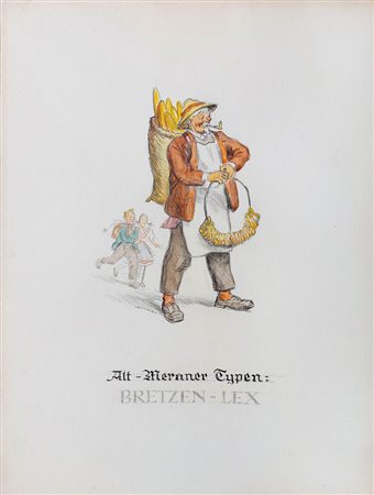 Franz Lenhart (Bad Häring 1898 - Meran/Merano 1992) Bretzen-Lex, dalla serie...