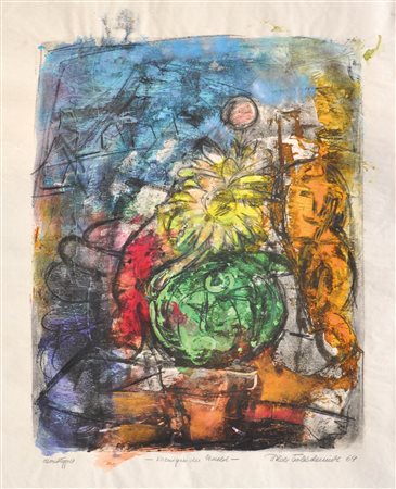 Hilde Goldschmidt (Leipzig/Lipsia 1897 - Kitzbühel 1980) Regina della notte,...