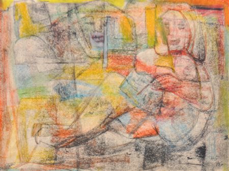 Hilde Goldschmidt (Leipzig/Lipsia 1897 - Kitzbühel 1980) Riposo in se stessa,...