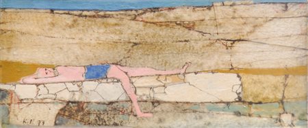 Karl Plattner (Mals/Malles 1919 - Mailand/Milano 1986) Karl sul muro...