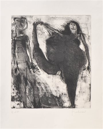 Adolf Frohner (Großinzersdorf 1934 - Wien/Vienna 2007) Pas de deux,...