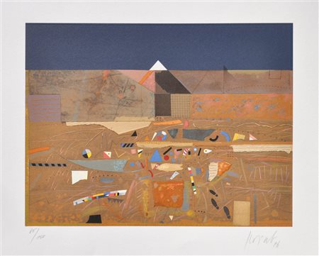 Karl Korab (Annaberg 1930 - Wien/Vienna 2022) Emblema, 1996;Litografia a...