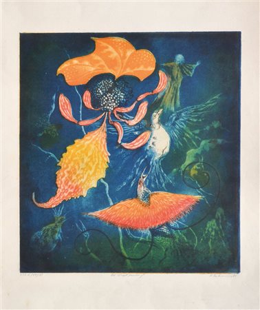 La predica agli uccelli / Nascita di una Venere,1970/71;2 incisioni...