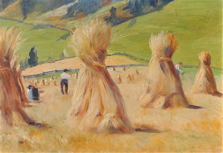 Heinrich Told (Bozen/Bolzano 1861 - Sarnthein/Sarentino 1924) Il Roreracker a...