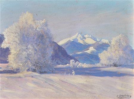 Leopold Scheiring (Nassereith 1884 - 1927) Brina - Roßkogel e Ranggerköpfl,...