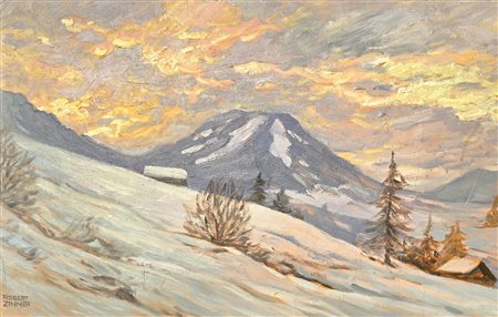 Robert Zinner (Wien/Vienna 1904 - München/Monaco di Baviera 1988) Paesaggio...