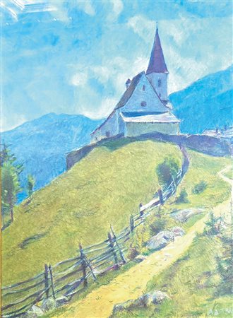 Ada von der Planitz (Meran/Merano 1880 - 1936) Cappella in Alto...