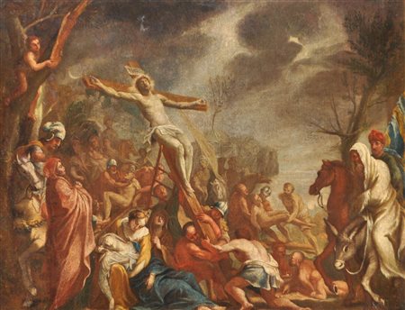 Maler der 1. Hälfte des 18. Jh., wohl venezianisch Innalzamento della...