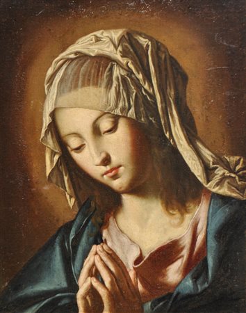 Giovanni Battista Salvi, gen. Sassoferrato (1609-1685) Kopie Madonna in...