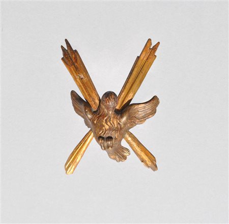 Anonym/Anonimo Colomba dello Spirito Santo con raggiera, area alpina,...