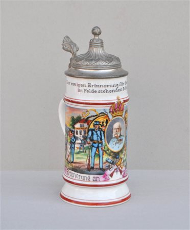 Anonym/Anonimo Boccale da riservista "Zur ewigen Erinnerung für den Vater,...