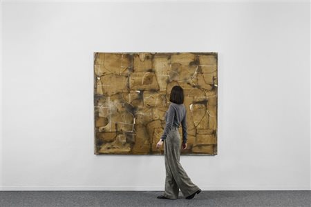 Conrad Marca-Relli "X-L-1-80" 1980
collage e tecnica mista su tela
cm 157,5x191