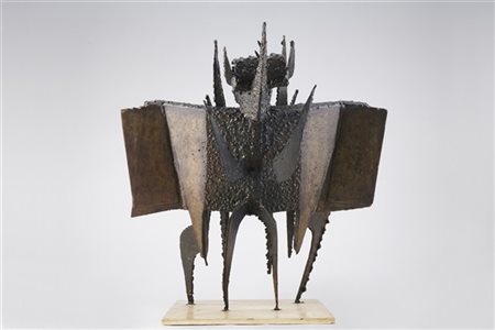 Roberto Crippa "Il complesso di Nietzsche" 1958
bronzo
cm 55x76x54
Firmato, tito